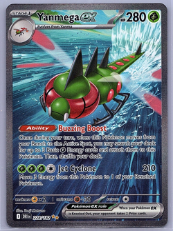 SV10: Destined Rivals Pokemon Yanmega ex Special Illustration Rare 228/182 - Image 1