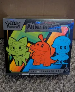Paldea Evolved Pokemon TCG Elite Trainer Box ETB - Image 1