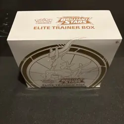 Pokemon TCG Sword & Shield Brilliant Stars Elite Trainer Box ETB Sealed 820650850127 - Image 1