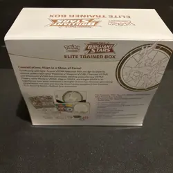 Pokemon TCG Sword & Shield Brilliant Stars Elite Trainer Box ETB Sealed 820650850127 - Image 4