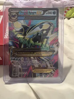 Pokemon Primal Kyogre EX 149/160 Full Art Mega Holo Ultra Rare XY Primal Clash - Image 1