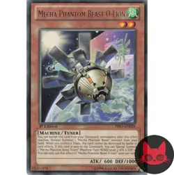 Yugioh Mecha Phantom Beast O-Lion PRIO-EN026 Rare 1st Edition LP - Image 1