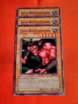 Lava Battleguard (x3) MRD-115 Metal Raiders Unlimited Yu-Gi-Oh! Unplayed Mint+ - Image 1