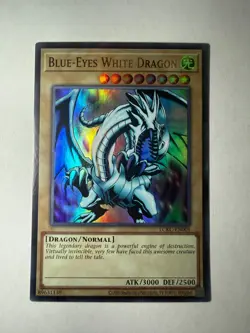 Blue-Eyes White Dragon (Version 1) LCKC-EN001 Legendary Collection Kaiba - Image 1
