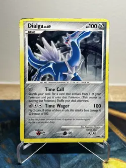 Dialga DP49 Black Star Promo Holo Rare Pokemon Card HP - Image 1