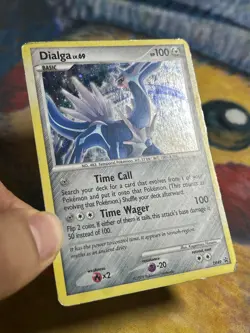 Dialga DP49 Black Star Promo Holo Rare Pokemon Card HP - Image 4