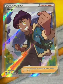 C1036 POKEMON TCG HOP TRAINER NM CARD HOLO #073 CHAMPIONS PATH RARE - Image 1