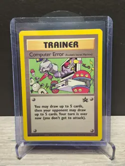 Computer Error 16 WOTC Black Star Promo NM CLEAN Vintage Pokemon Card - Image 1