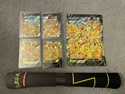 Pokemon Celebrations Premium Playmat & Oversized Pikachu V Union Card TCG - Image 1