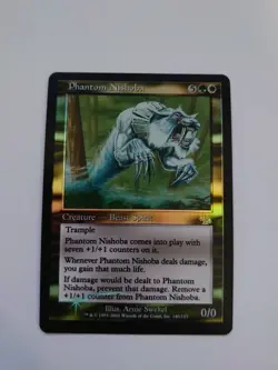 Phantom Nishoba. Beast Spirit Rare Judgment. FOIL Vintage MTG card. - Image 1
