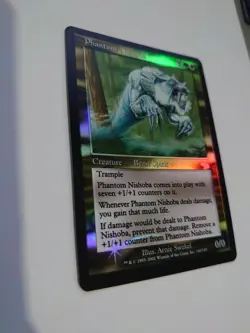 Phantom Nishoba. Beast Spirit Rare Judgment. FOIL Vintage MTG card. - Image 5