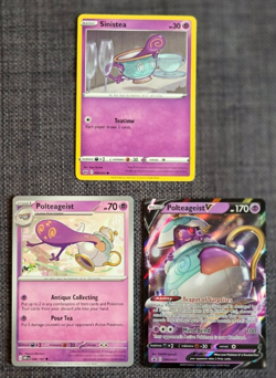 Sinistea, Polteageist, & Polteageist V - Pokemon Cards mini-set - Image 1