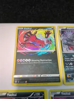 Pokemon TCG Yveltal 5 Card Bundle XY32 RC16 46/072 65/114 78/146 NM Promo Holo - Image 2