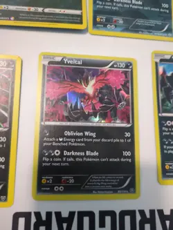 Pokemon TCG Yveltal 5 Card Bundle XY32 RC16 46/072 65/114 78/146 NM Promo Holo - Image 5