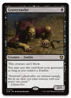 Gravecrawler #114 (NM) Innistrad Remastered INR Magic MTG - Image 1