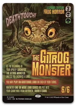 The Gitrog Monster (Showcase) #489 (NM) Innistrad Remastered INR Magic MTG - Image 1