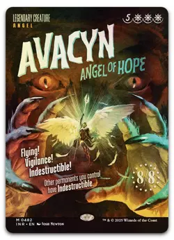 Avacyn, Angel of Hope (Showcase) #482 (Foil) NM Innistrad Remastered Magic MTG - Image 1