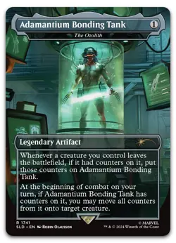Adamantium Bonding Tank - The Ozolith #1741 (NM) Secret Lair Drop SLD Magic MTG - Image 1