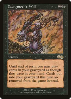 Yawgmoth's Will - Urza's Saga - Image 1