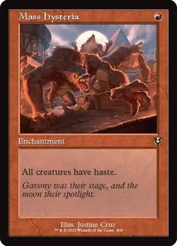 Mass Hysteria Retro Frame Innistrad Remastered NM MTG - Image 1