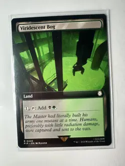 Viridescent Bog - Extended Art Fallout MTG - Image 2