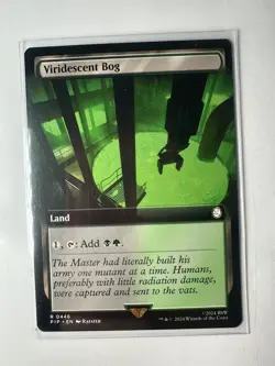 Viridescent Bog - Extended Art Fallout MTG - Image 3