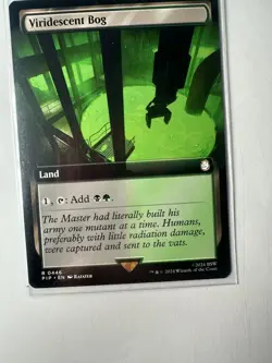 Viridescent Bog - Extended Art Fallout MTG - Image 4