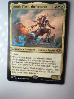 MTG - 1x Annie Flash, the Veteran - Outlaws of Thunder Junction NM - Image 2