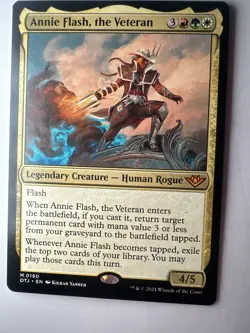 MTG - 1x Annie Flash, the Veteran - Outlaws of Thunder Junction NM - Image 3