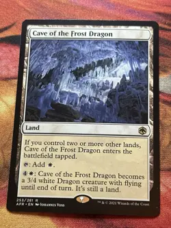 Cave Of The Frost Dragon - MTG Magic the Gathering - AFR - Image 1