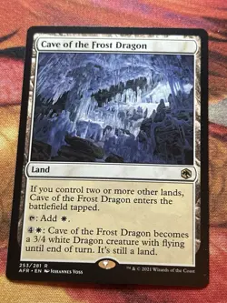 Cave Of The Frost Dragon - MTG Magic the Gathering - AFR - Image 5