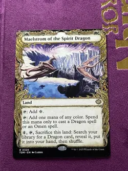 Maelstrom of the Spirit Dragon Showcase TDM NM Dragonstorm Magic The Gathering - Image 1