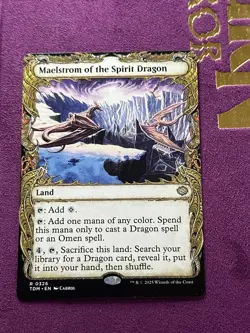 Maelstrom of the Spirit Dragon Showcase TDM NM Dragonstorm Magic The Gathering - Image 2