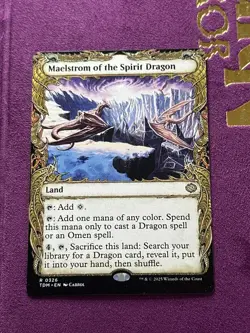 Maelstrom of the Spirit Dragon Showcase TDM NM Dragonstorm Magic The Gathering - Image 4