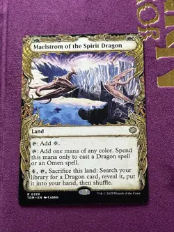 Maelstrom of the Spirit Dragon Showcase TDM NM Dragonstorm Magic The Gathering - Image 5