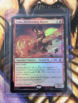 FOIL Zuko, Firebending Master (0127) MTG Avatar Eternal Legal TLE Mythic - NM/M - Image 3