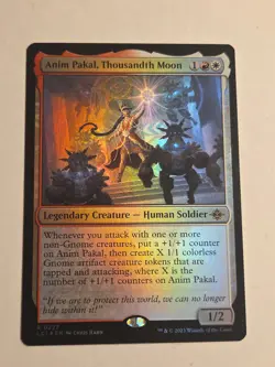 Anim Pakal, Thousandth Moon FOIL X1 LCI MTG The Lost Caverns of Ixalan - Image 1