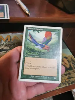 7th Edition MTG 1 Birds of Paradise Magic - Image 1