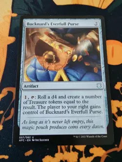 MTG - Bucknard's Everfull Purse - Uncommon - AFC 057 - LP - Image 2