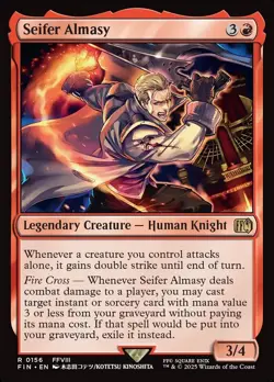MTG Final Fantasy R Seifer Almasy #0156 - Image 1