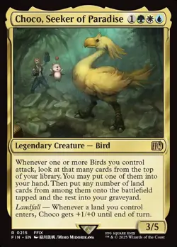 MTG Final Fantasy R Choco, Seeker of Paradise #0215 - Image 1