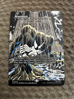 Magic the Gathering: Spider-Man #20 Reanimate Borderless - Image 1