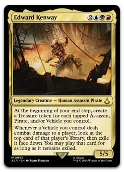 Edward Kenway #53 (NM) Assassin's Creed ACR Magic MTG - Image 1