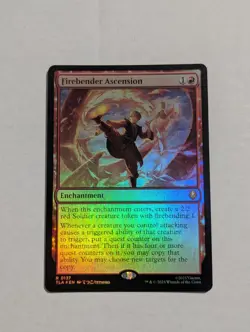 Firebender Ascension Avatar: The Last Airbender Foil - Image 1
