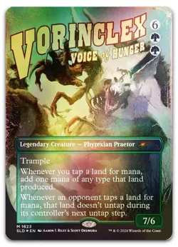 Vorinclex, Voice of Hunger (Rainbow Foil) #1623 NM Secret Lair Drop Magic MTG - Image 1