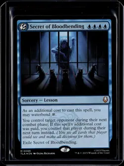 Secret of Bloodbending - 69 - Foil - TLA - NM - MTG Magic the Gathering - Image 1