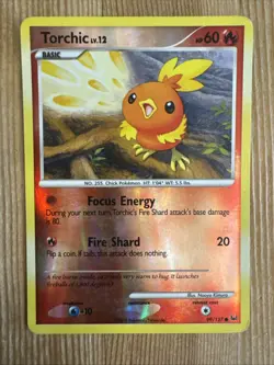 Torchic - 99/127 - Common Reverse Holo MP, English Pokemon Platinum - Image 1