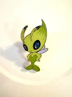 Celebi Pin from Mythical Pin Collection 2016 Official Pokemon Collector's Pin - Image 1