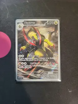 Pokemon SV Black Bolt Haxorus 147/086 Illustration Rare NM - Image 1