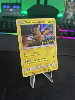 Pokemon 2019 Detective Pikachu SM170 Holo Stamped Promo - Image 3